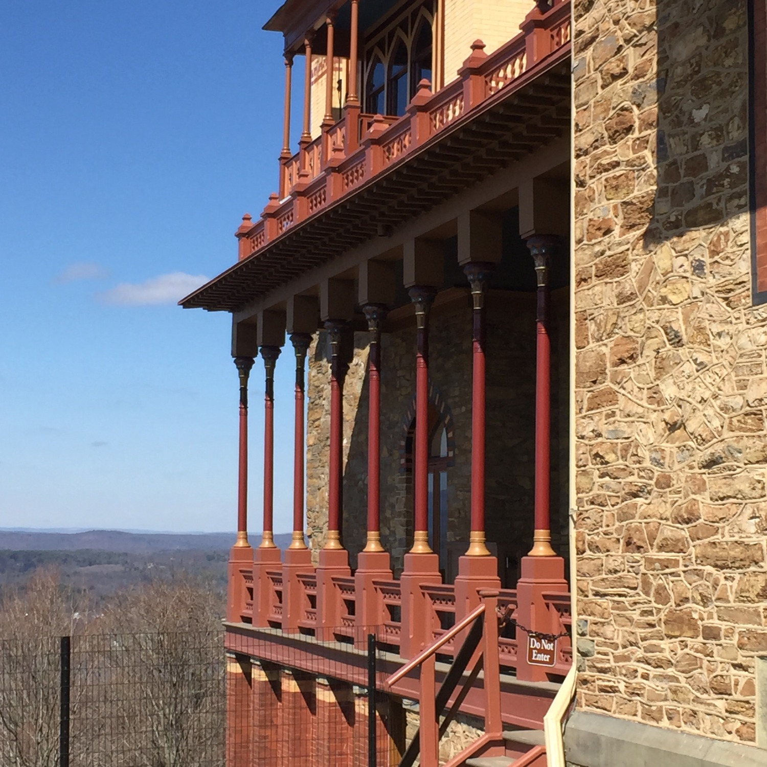 Hudson River Painter Frederic Church's home: Olana