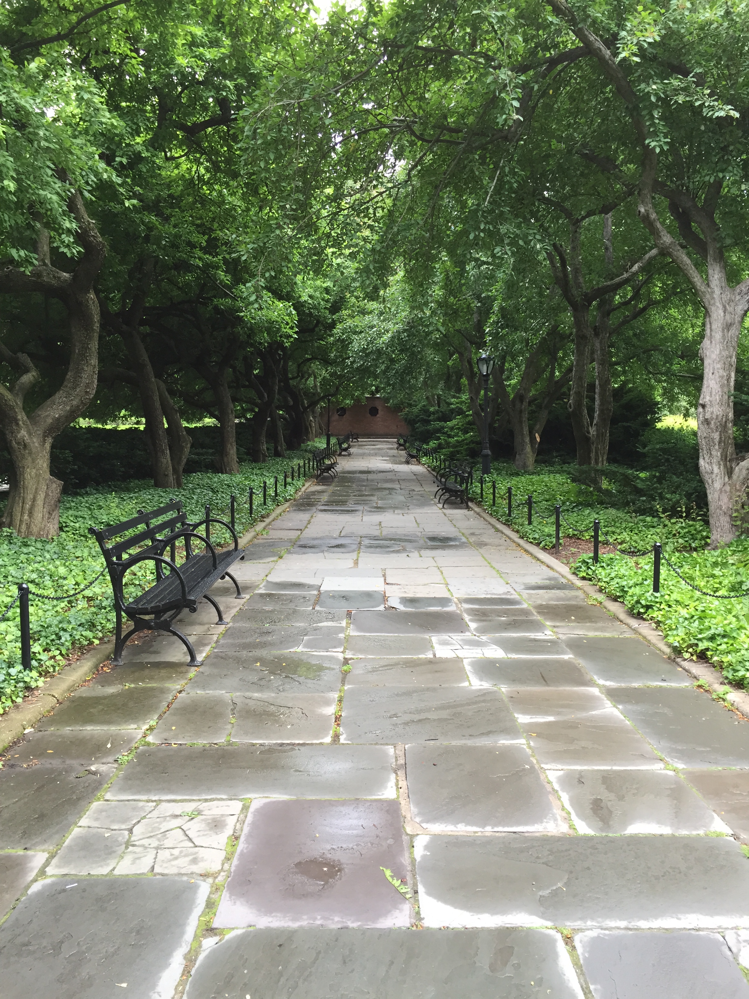 Pathway in the Conservatory Garden