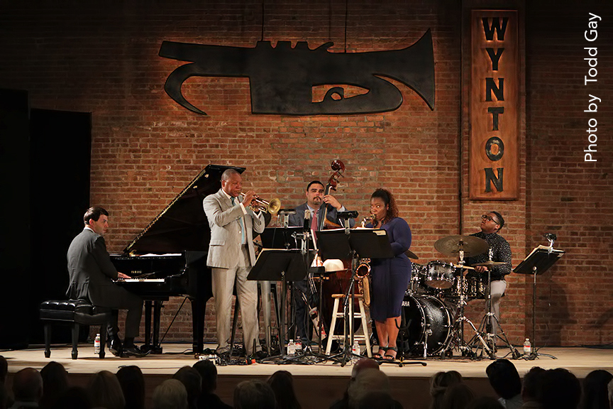 Wynton Marsalis performs in Pine Plains NY