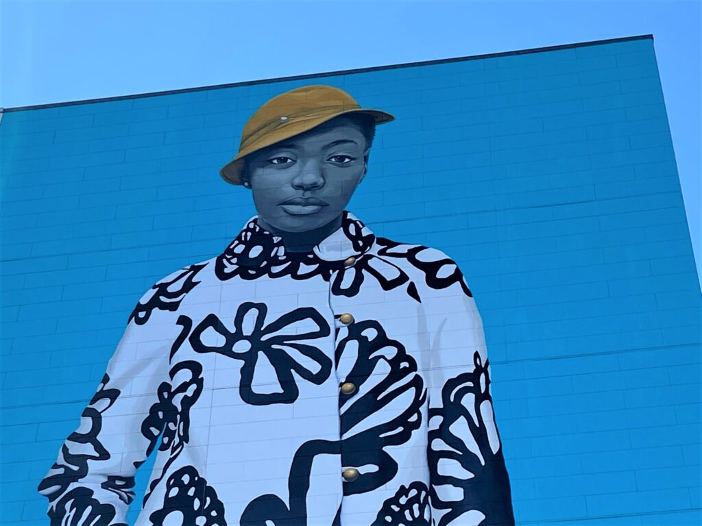 Philadelphians fell in love with Amy Sherald’s towering Untitled mural when it was completed in 2019.