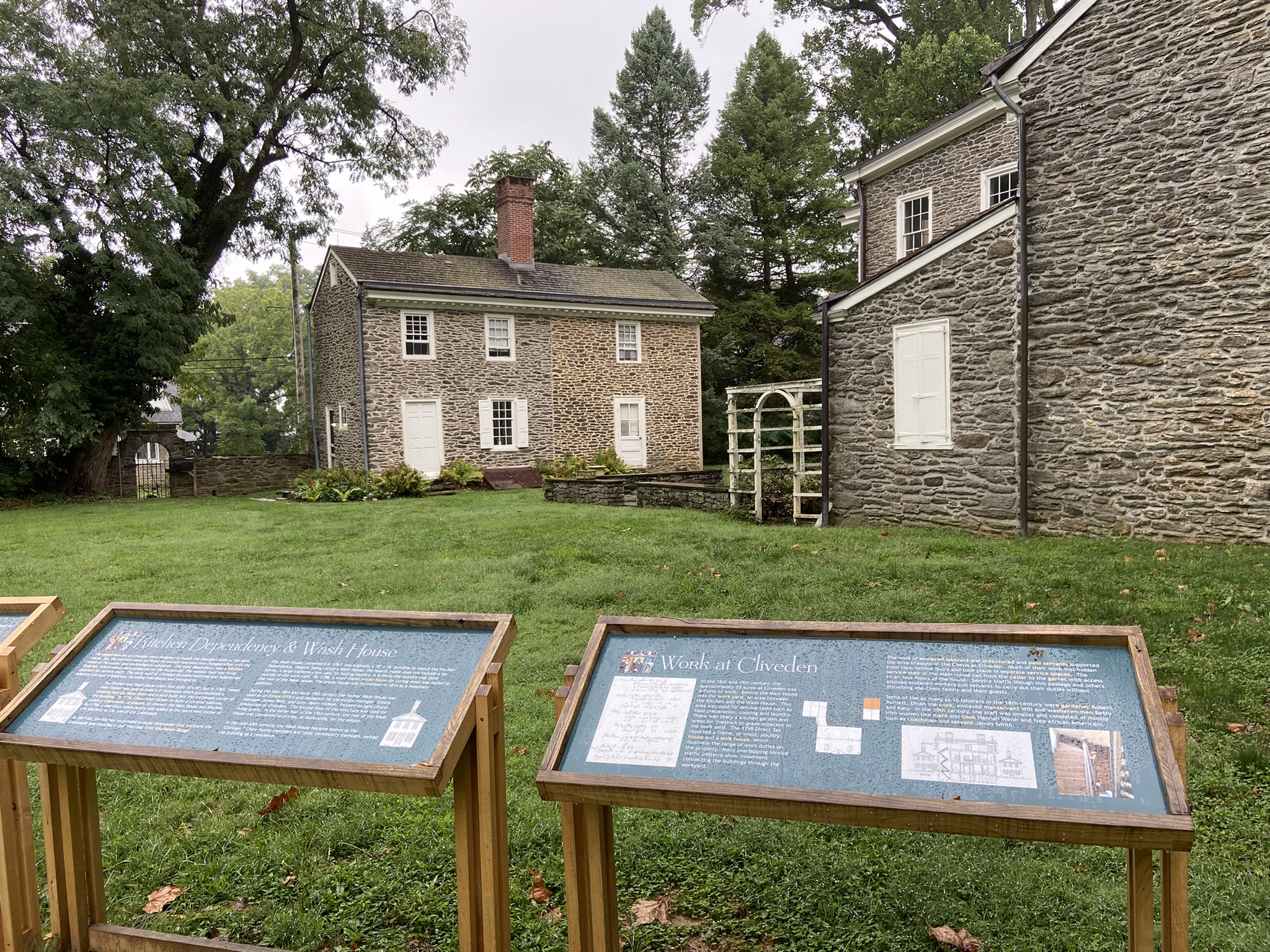Sharing Inclusive Stories at Philly’s Cliveden Historic Site Side of